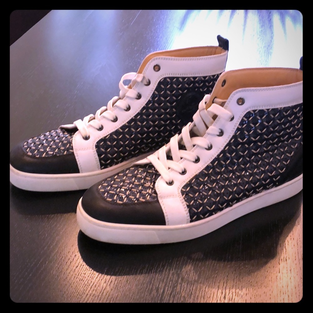 Christian Louboutin high top sneakers